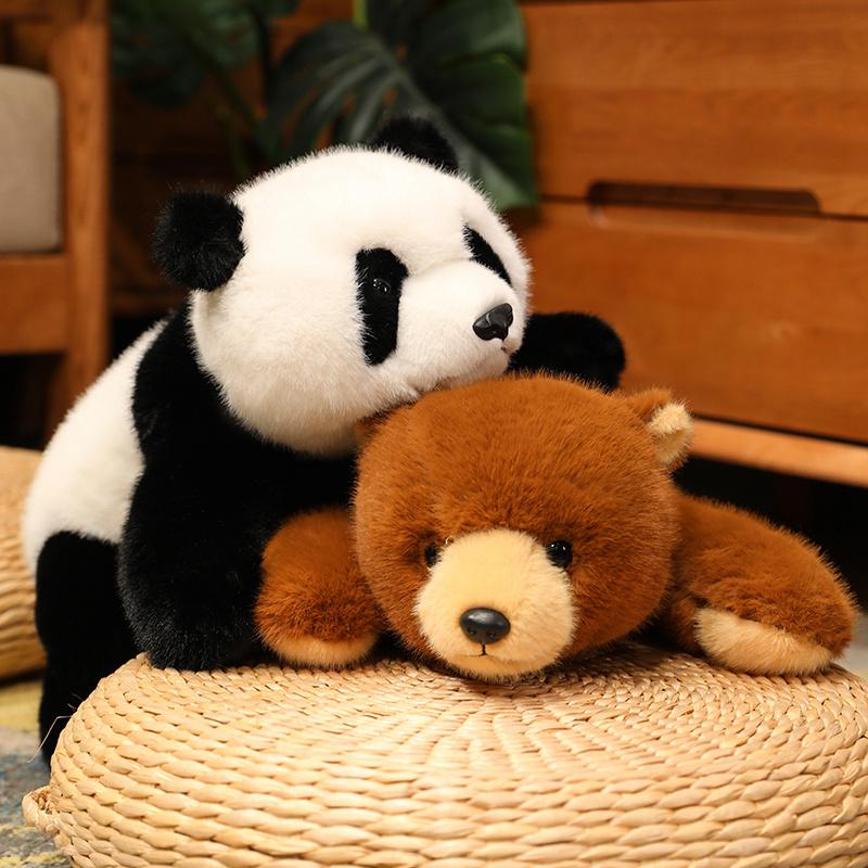 Eisbär Panda Plüschtier Weiche Kuscheltiere Heim Sofa Kissenbezug Dekoration Kinder Mitgebsel Geschenke Für Mädchen Geburtstagsparty Dekoration