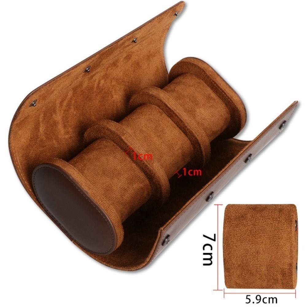 PU Leather Watch Travel Roll Multi-Slot Watch Organizers Watch Storage Box  Watch Accessories