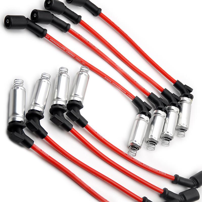 8 X 48322 Spark Plug Wires Set Performance For CHEVY GMC LS1 VORTEC 4.8 5.3 6.0L