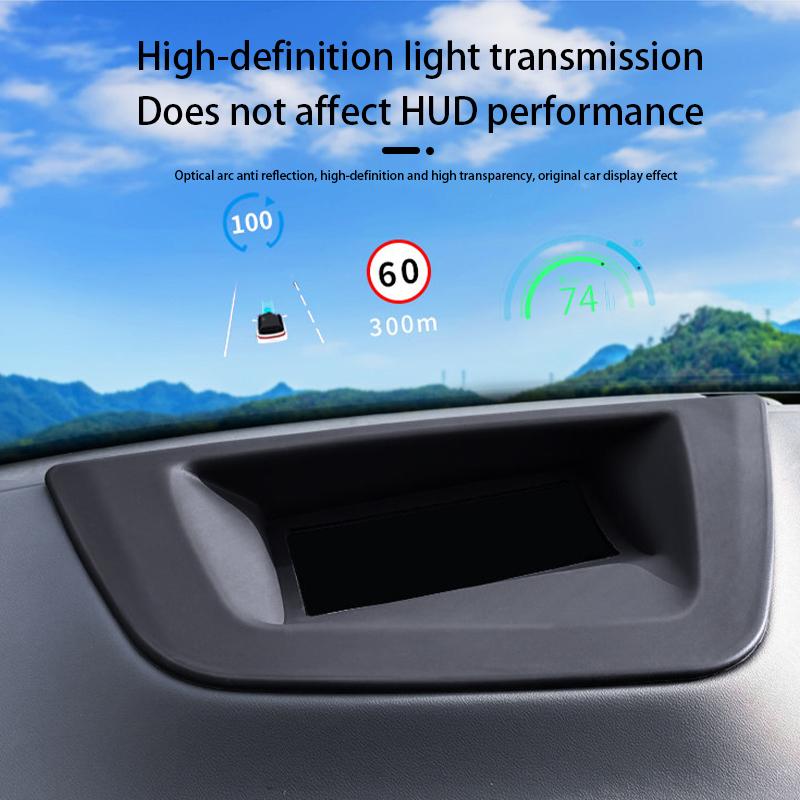 Car Silicone gel HUD Display Protective Cover For BMW X5 X6 X7 G05 G06 G07 -2026 Head Up Display Anti-Dust Protective Frame
