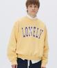 NOHANT Lonely/Lovely Washed Sweatshirt Mustard