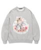 ANDTHEOTHER Three-Cat Fleece Sweatshirt