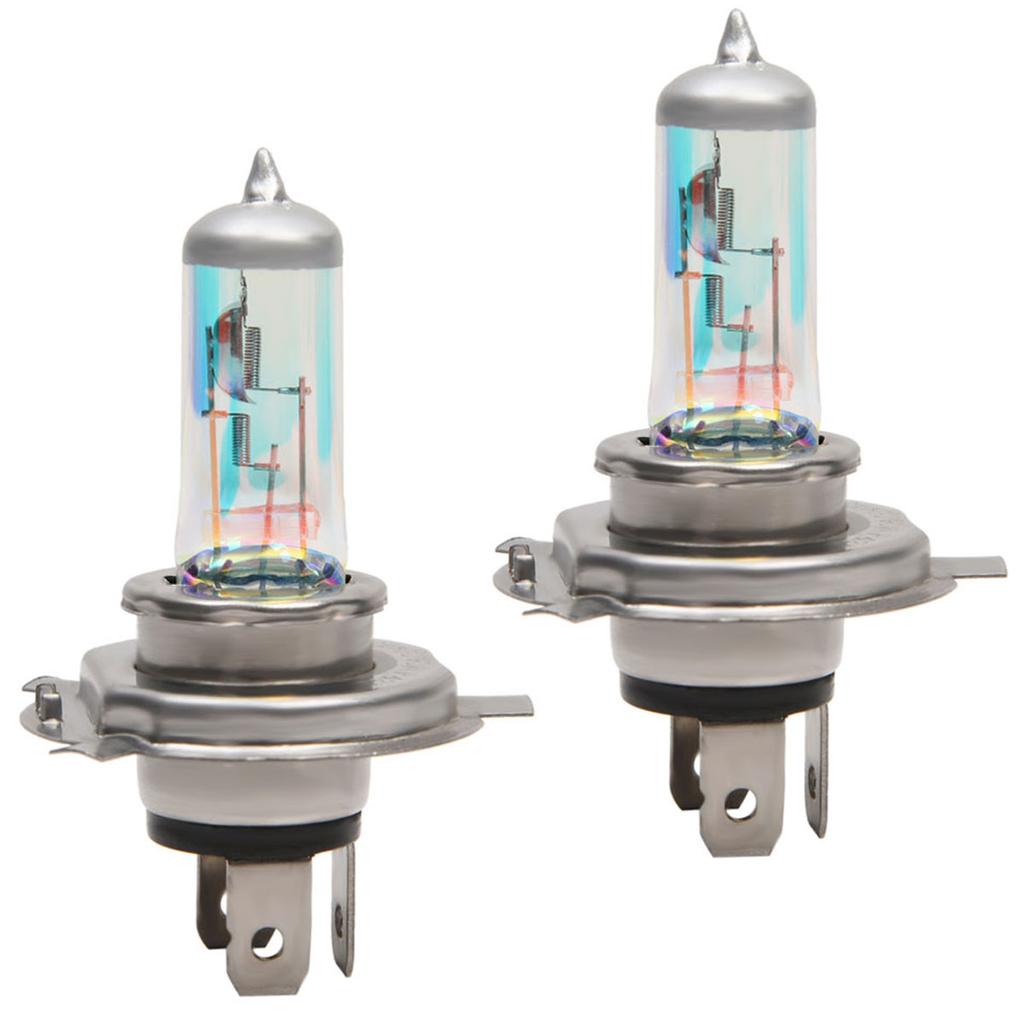 1/2 Pcs Super Bright Car Fog Light H4 Halogen Bulb 12V Car HeadLight Bulb Halogen Lamp Car HeadLight Replacement Bulb Truck SUV