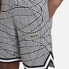 Nike Dri-FIT DNA Logo Embroidered All-Over Print Color Block Basketball Shorts Kids shorts Black FD4008-010