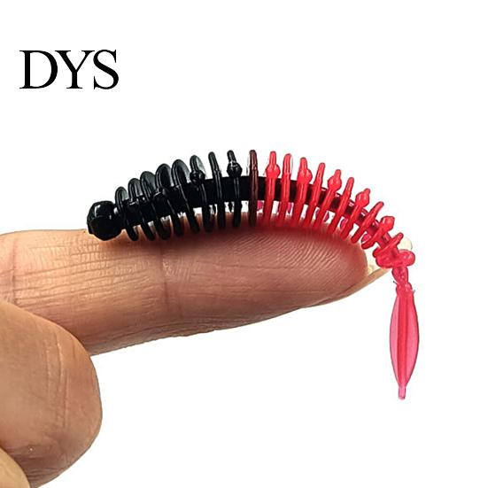 Bright Color 8Pcs/Set 5.5cm/1.3g Fishing Lure Simulated Flexible Vivid Reusable Fish Bite Attraction Universal Soft PVC Trout Artificial Worm Swimbait
