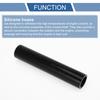 X AUTOHAUX Silicone Hose, Silicone Tube, Intercooler, Turbo, Intake Pipe, Ragator Hose, Black, Length