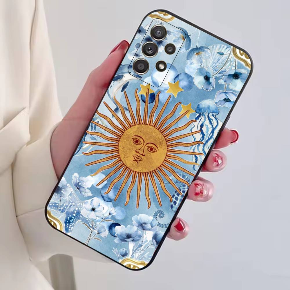 A-Argentina Football Fan Support Flag Phone Case For Samsung S25,S24,S21,S22,S23,S30,Ultra,S20,Plus,Fe,Soft Silicone Black Cover