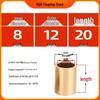 Self-Lubricating Oil-Impregnated Copper Bearing Bushing, Inner Guide 3-5, 6-8, 10-14, 15-32