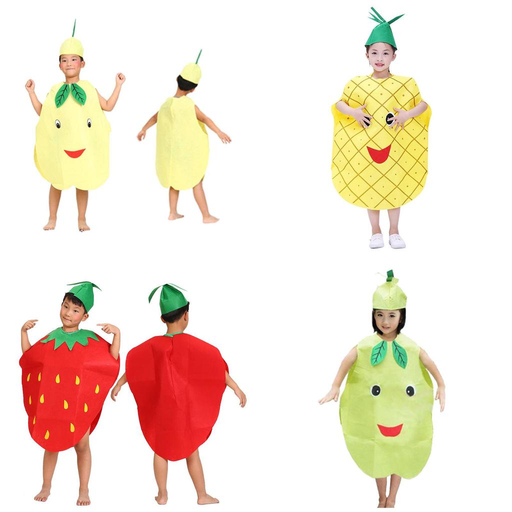 Six One Kids Fruit/vegetable/flower/fruit Performance Outfit
