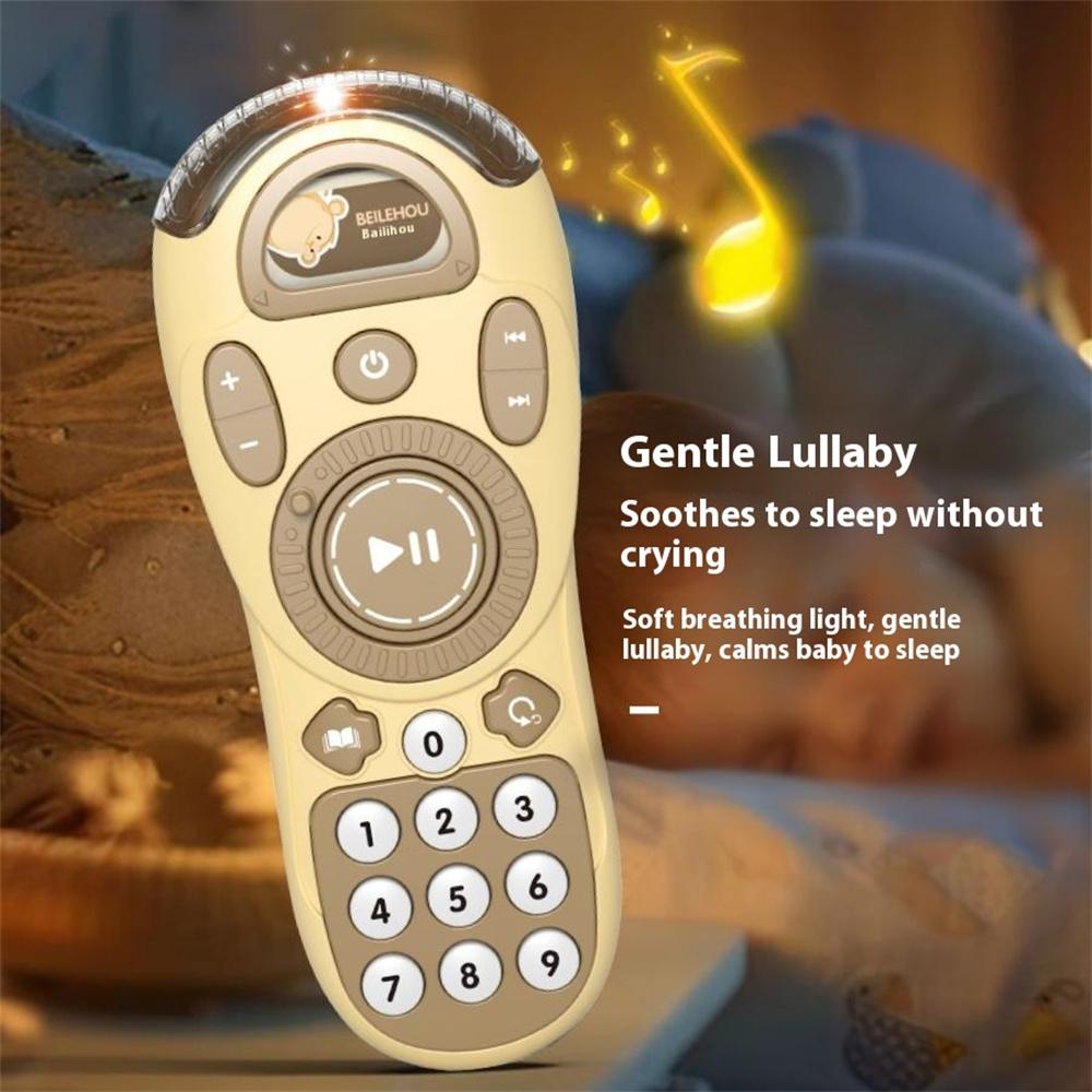 JSL610 Children Remote Toy with Lights Music Simulation Phone Early Educational Toy