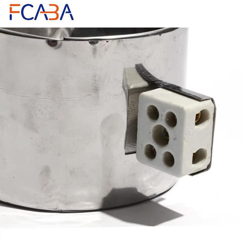 FCABA 80mm Durchmesser 30~45mm Höhe 110/220/380V 230/260/300/340W SUS Heizband Glimmer Heizelement für Spritzgießmaschine