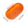 Home Plastic Storage Drain Basket Kitchen Sink Holder Adjustable Soap Sponge Hanging Food Garbage Can Kitchen Sink Drain Basket