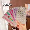 Laser 3D Crystal Diamond Stickers: Cute Mobile Accessories for Beautiful Girls and Children