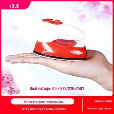 Compact Handheld Electric Iron for Dorms and Households