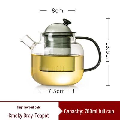 Wutuo Glass Teapot with Infuser