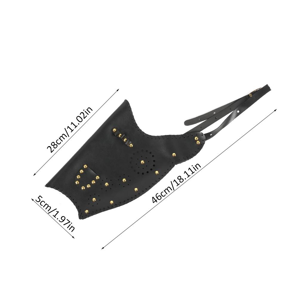 Leather Black Beautiful Traditional Competition Hunting Game Archery Bag for Outdoor Indoor Using