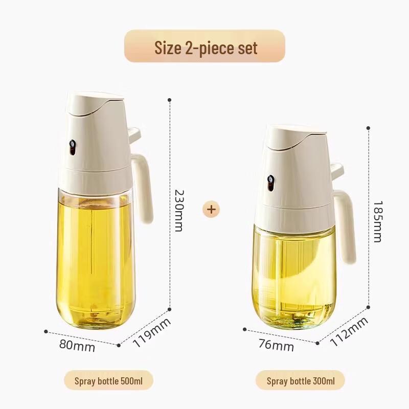 Aiqiyi Selected SW Spray & Pour Glass Oil Dispenser Set