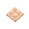10PCS Puzzle Particle 11203 2X2 Reverse Light Panel Building Blocks Board Bricks Idea Toys Birthday Kid Gifts