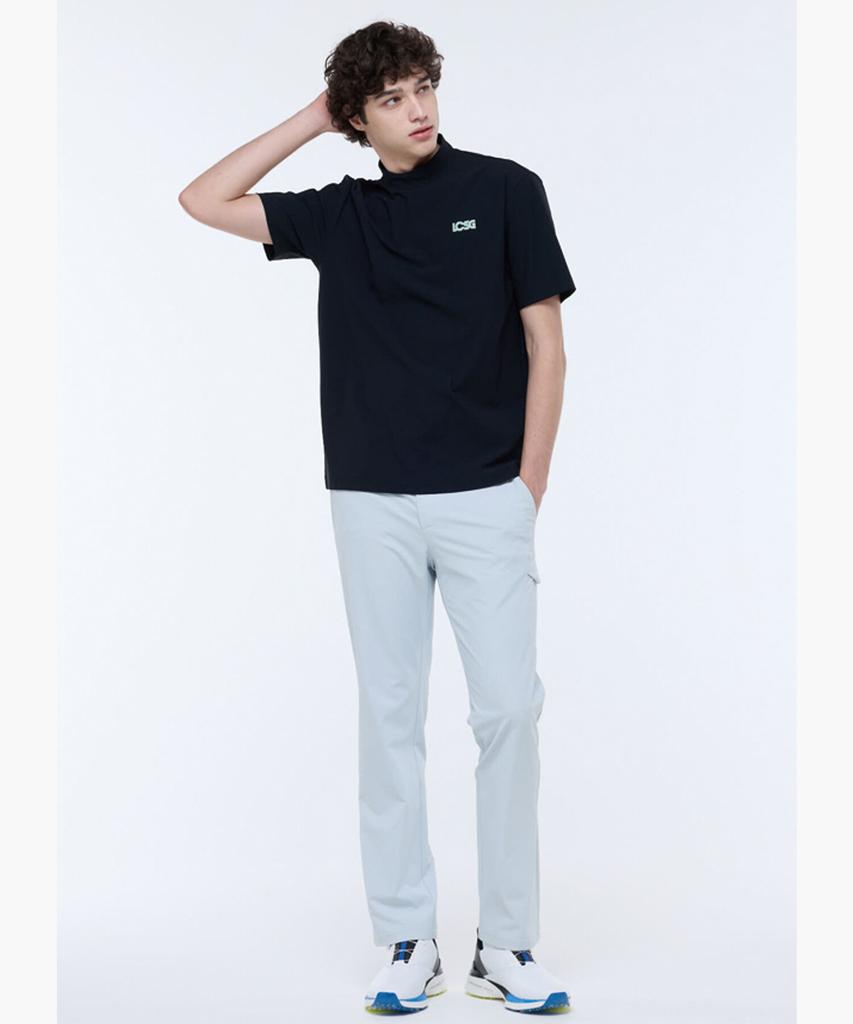 LECOQ GOLF Men'S Side Pocket Straight Pants (Gq321Mpt81) (Type B)