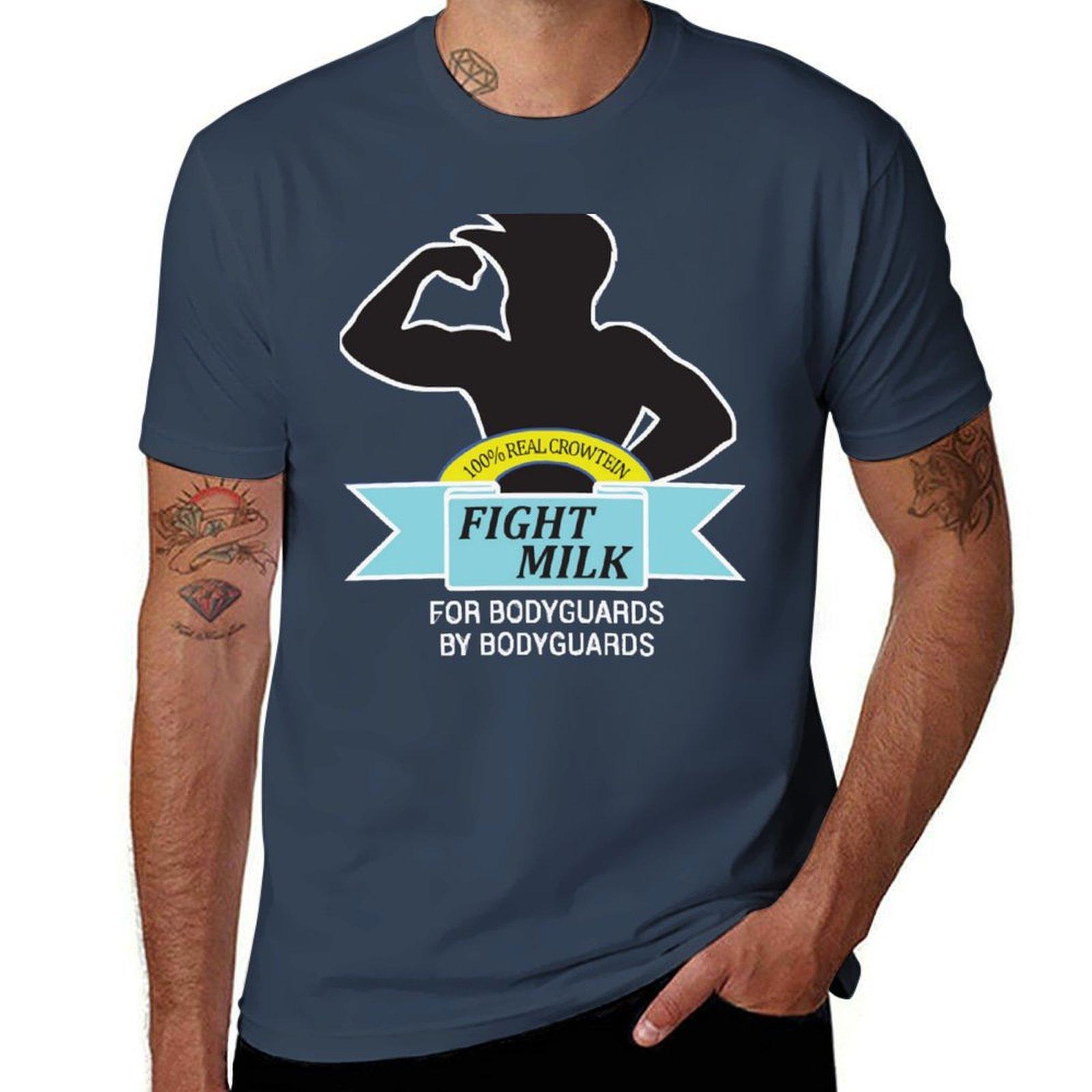 Fight Milk Tshirt Plus Size Summer Casual Tshirt S