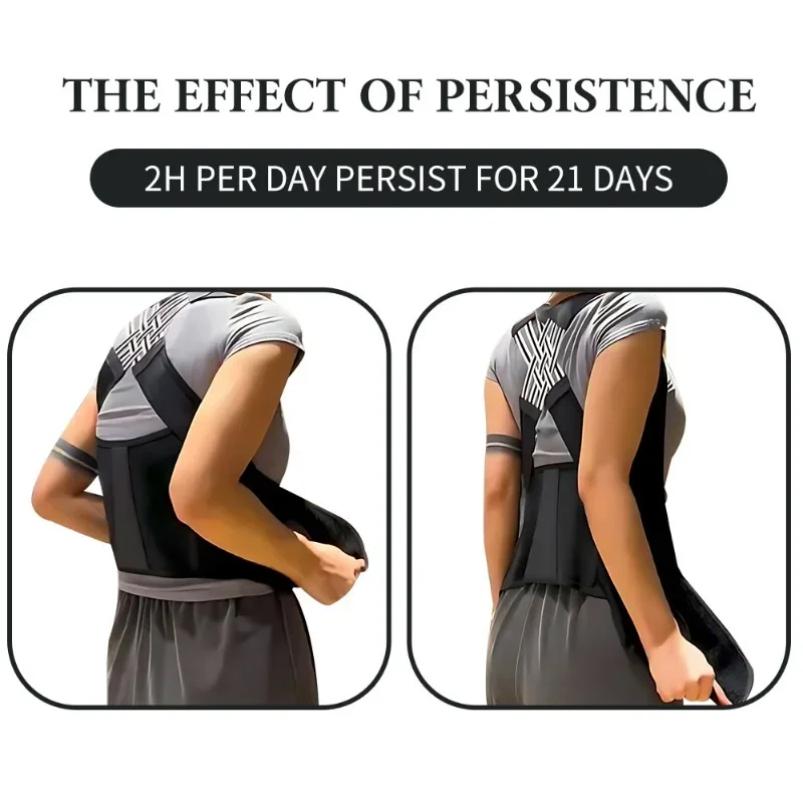 Back Support Hunchback Correction Belt Posture Corrector Comfortable Adjustable Unisex Spine Shoulder Lumbar Posture Correction