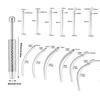 Stainless Steel Earring Applicator Piercing Kit Dermal Piercing Tool  Jewelry Changing