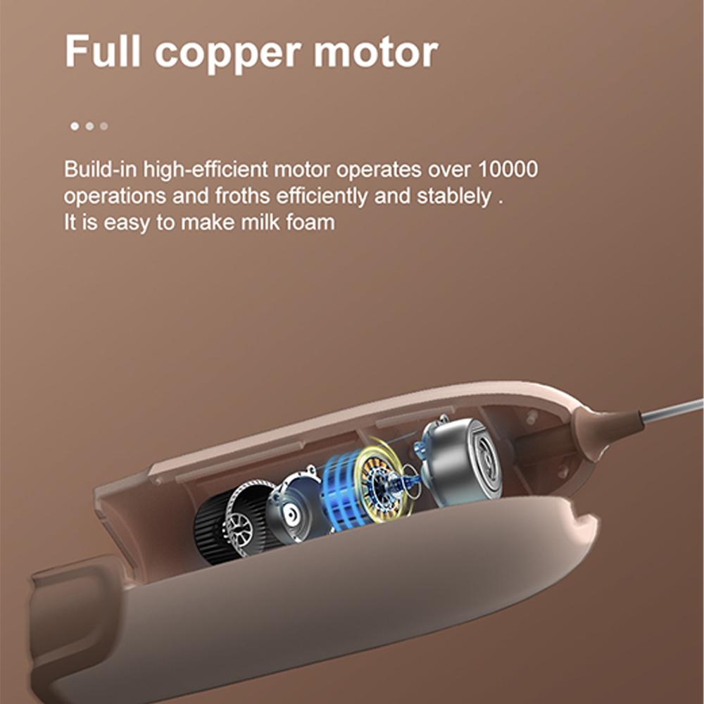 Электрический мини-венчик для взбивания молока и белков — фото 9