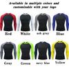 Men's Quick-Dry Long-Sleeve Tight-Fitting Sports Top - High Elasticity, Breathable Fitness Wear