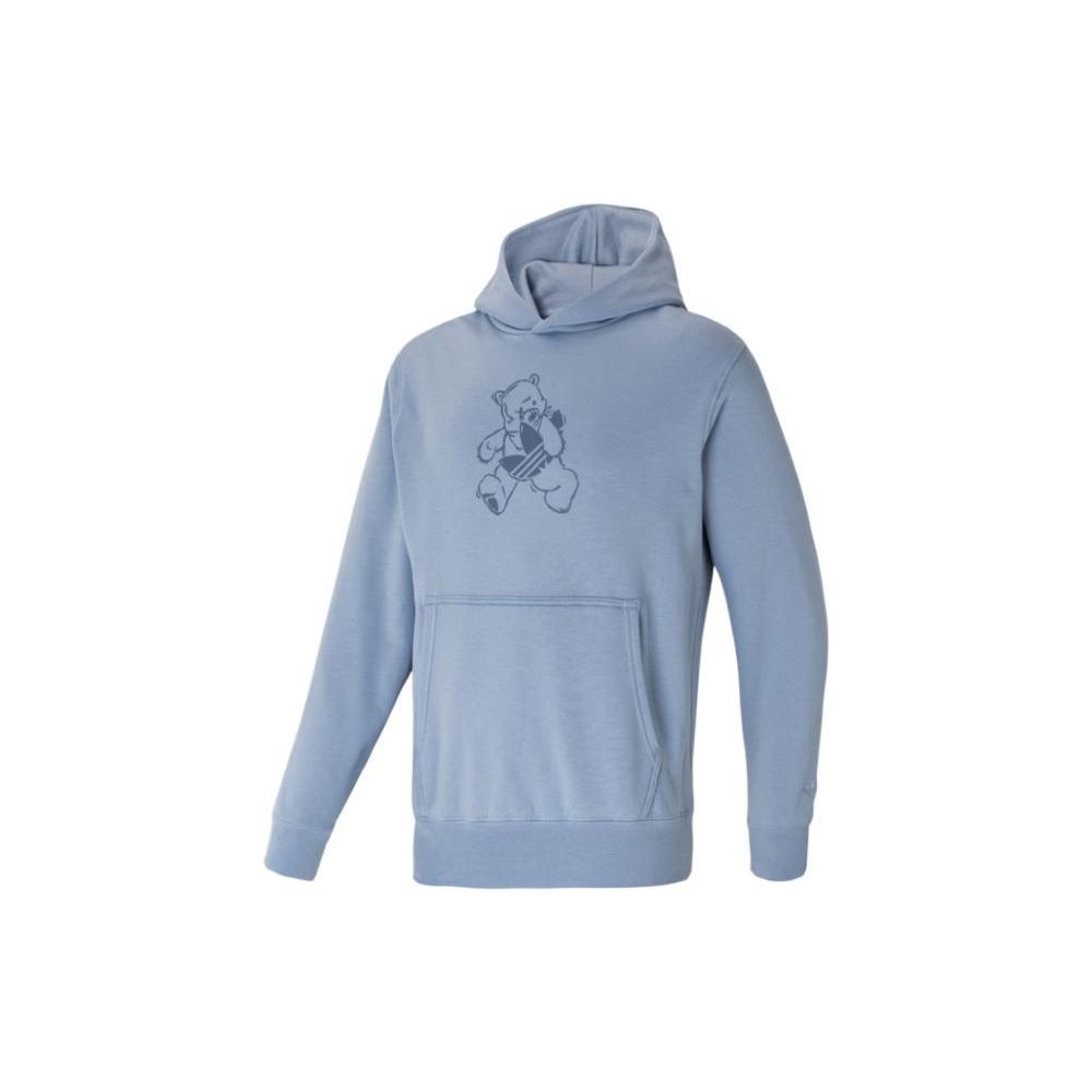 adidas Originals Cartoon Bear Hoodie Sky Blue HJ7821 XS