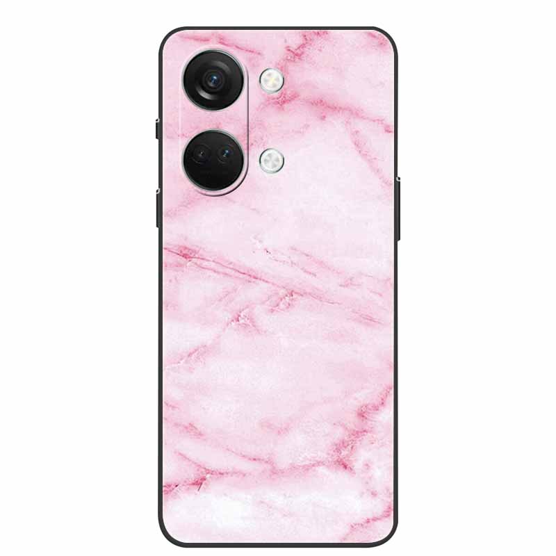 For One Plus Nord3 5G Case Silicone Painted Soft Protective Covers for OnePlus Nord 3 5G Phone Cases 1+ Nord3 TPU Coques Marble