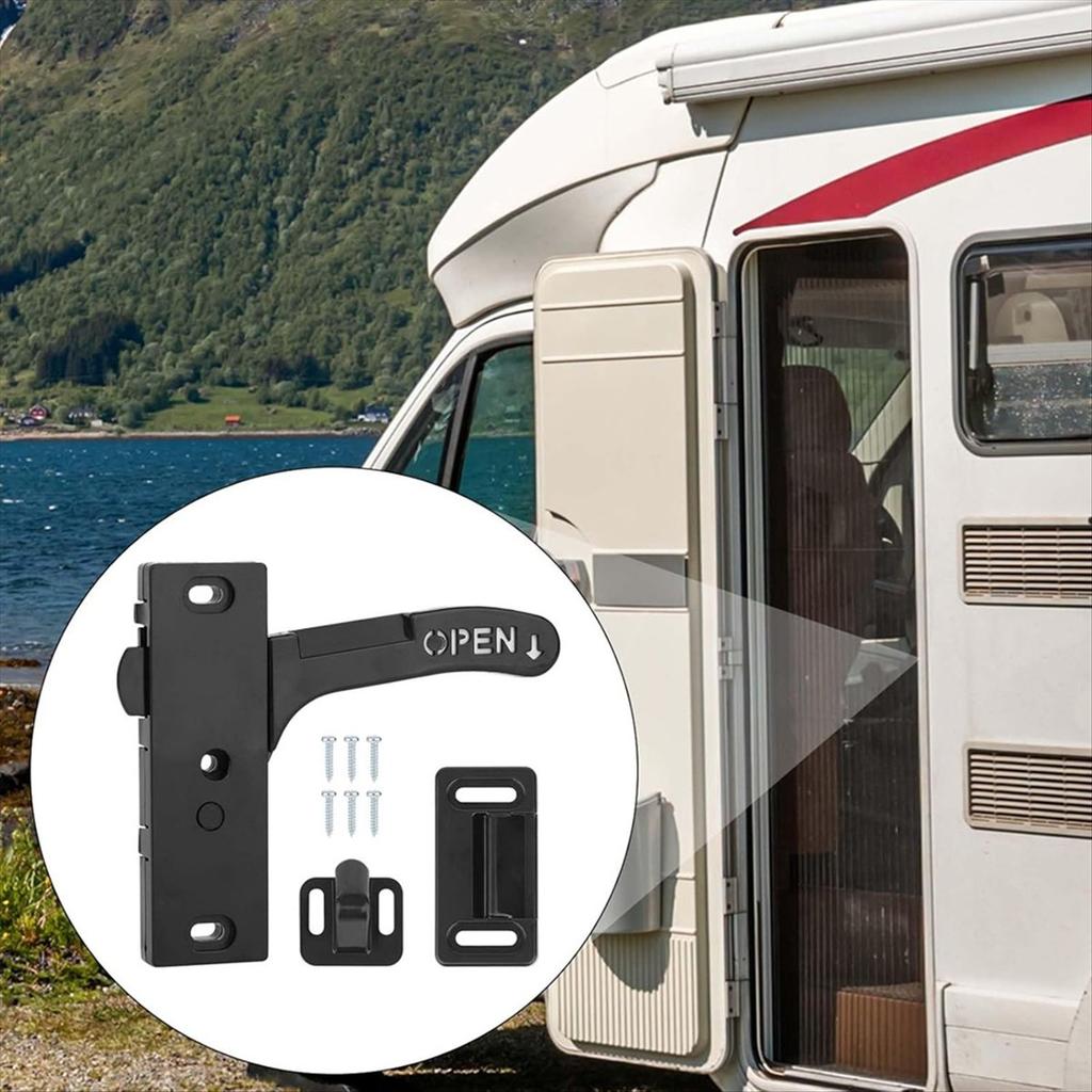 BHBL Screen Door Replacement Kit, RV Screen Door Handle Closer for Motorhome, RV (Right Hand)
