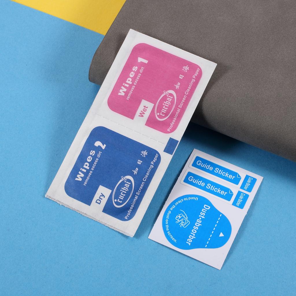 RURIHAI Ultra Thin 0.26mm 2.5D Black Edge Tempered Glass Screen Protector [Full Glue] for OnePlus 9