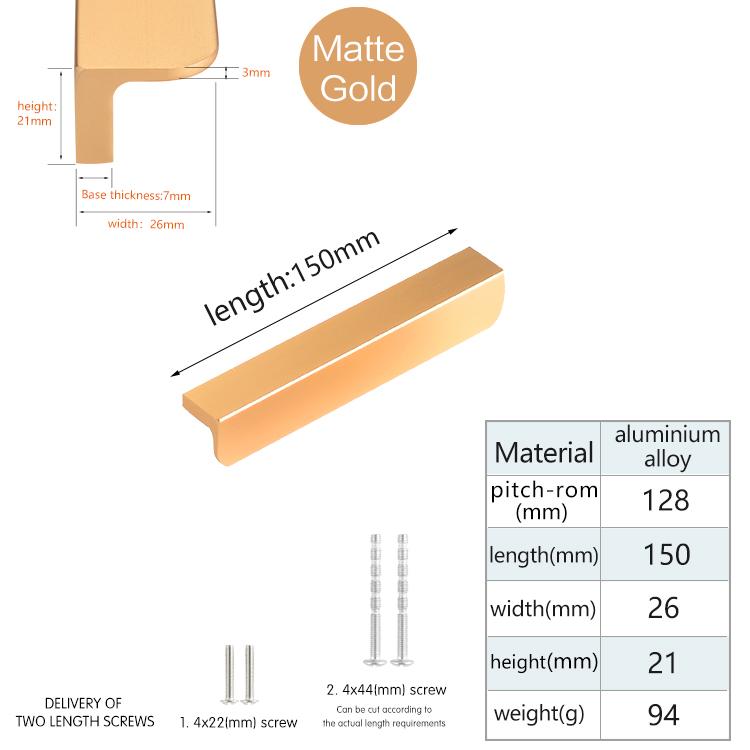 Black Kitchen Cabinet Drawer Long Pulls Gold Bathroom Cabinet Pulls Wardrobe Cupboard Door Handles Furniture Handles And Knobs