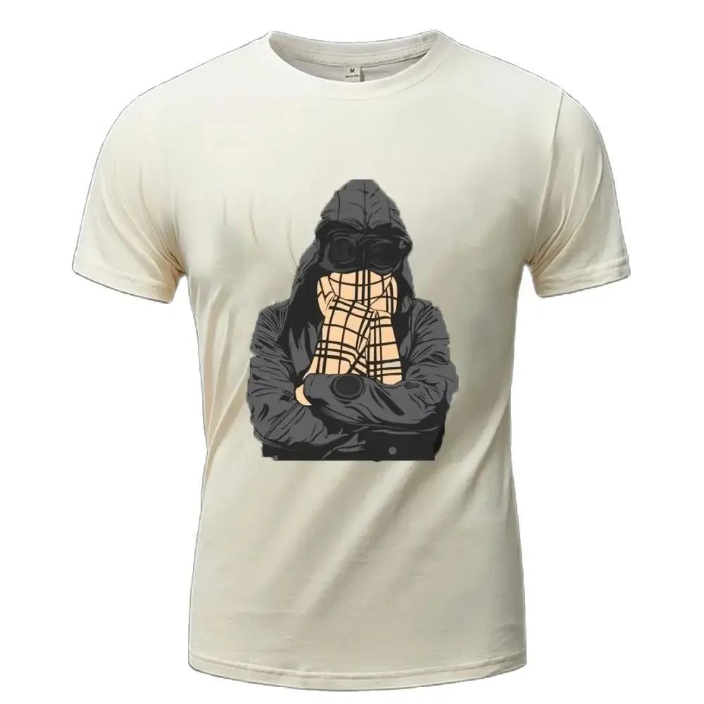 

Casual Street T Shirt Cotton Short Sleeve Cute Tee Shirt Printed Y2k Summer Men Oversized Fashion Man Clothing XXXXXL серый