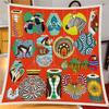 90x90cm Design Scarf Lady Shawl Aniamls Pattern Printed Silk Headscarf Scarf Lady Headscarf Square Scarf Lady Wrap Scarf
