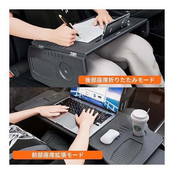 Car Table Foldable Car Table Tesla Model Y/ 3 Food Tray Desk Laptop Desk Rear Seat Passenger Seat Mini Table Lap Desk Multifunctional Foldable Car