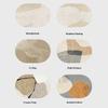 PU Leather Oval Placemats Nordic Style Waterproof Oilproof Table Mats for Home Kitchen Coffee Bar Decoration