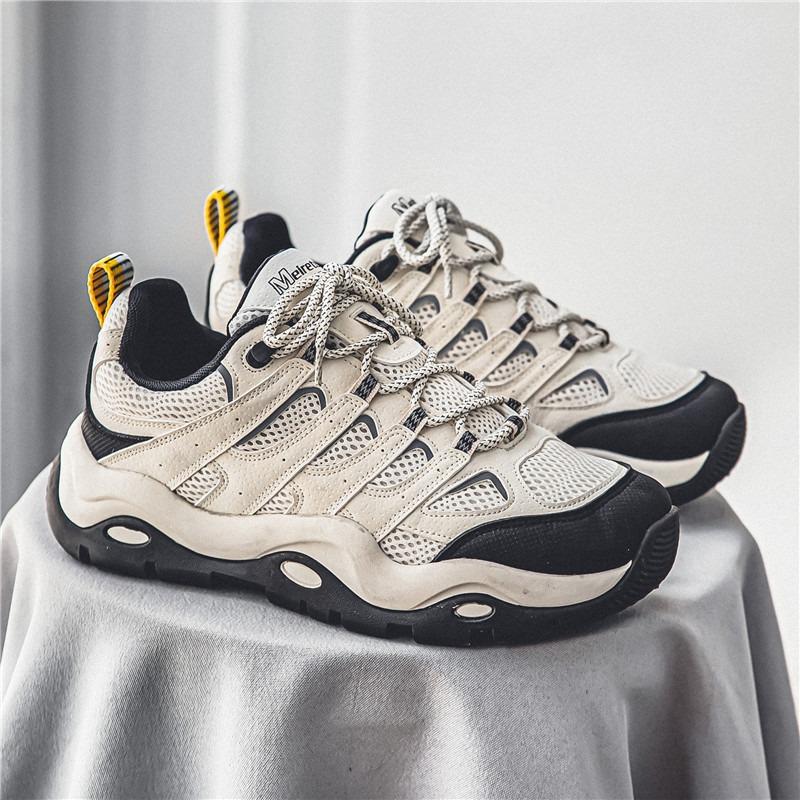 

Спортивные кроссовки для мужчин 2024 года, новые осенние туфли для папы с толстой подошвой, универсальные повседневные кроссовки для мужчин, zapatos 44