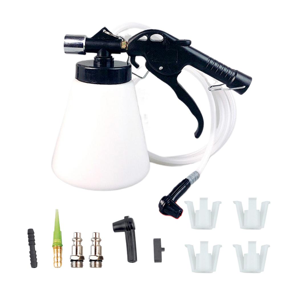 Brake Fluid Bleeder Kit 1L Portable Vacuum Fluid Pump For Brakes Professional Brake Flush Machine Pneumatic Brake Bleeder For