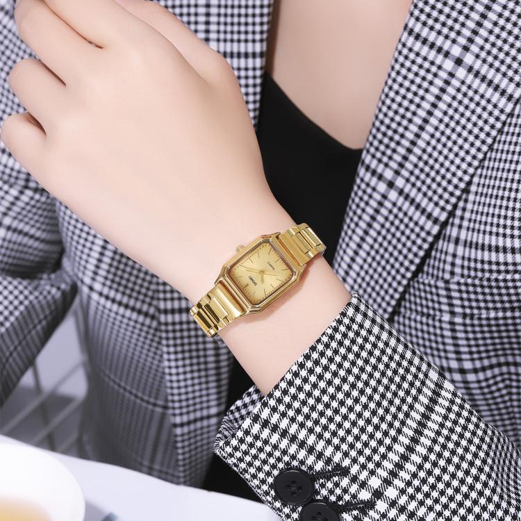 Skmei 2237 New Trendy Luxury Fashion Simple Stainless Steel Quartz Wristwatch Lady Women Watch for Female Girl Clock Reloj Mujer