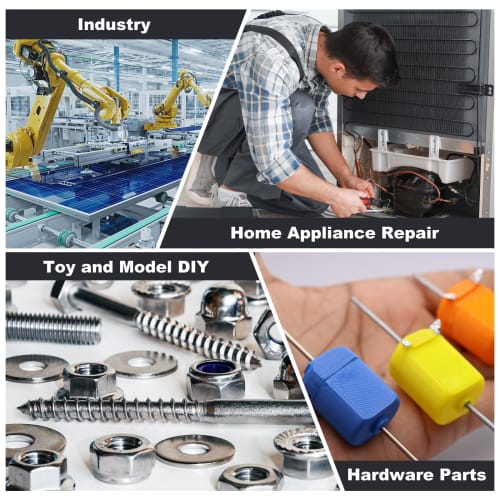 uxcell Aluminum Round Bar, 6061 Aluminum Rod, 12.7mm Diameter, 300mm Length, Lathe Solid Rod, Metal Bar for RC Aircraft Model Cars, DIY Crafts, Pack o