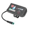 Elektrisches Fahrrad Display ABS Leichtes LED Display Messgerät Mit Wasserdichtem Stecker für Modifikation 36V