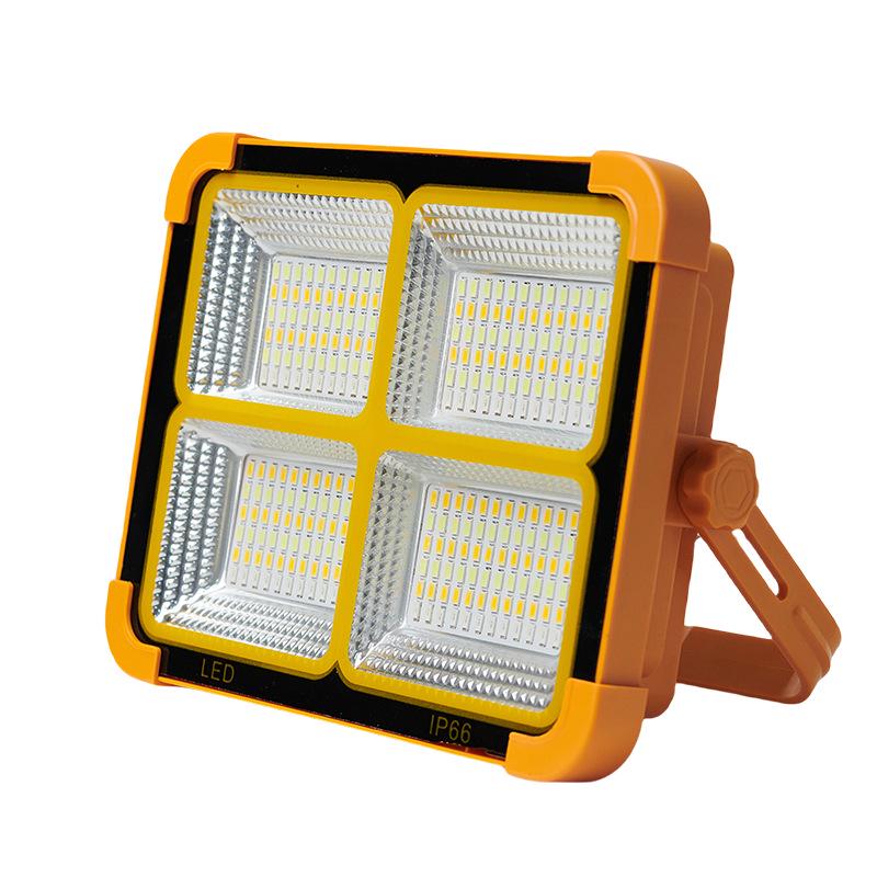 Rechargeable LED Solar Street & Camping Lights for Outdoor and Emergency Use