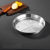 Non-stick Circular Drain Pan 304 Stainless Steel Steaming Cooling Racks  Household