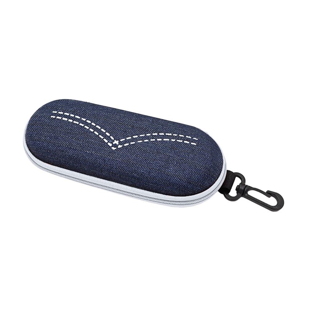 EVA Zipper Eyeglasses Case Anti-pressure Colorful Sunglasses Hard Case with Hook Glasses Protective Cover Glasses Accessories
