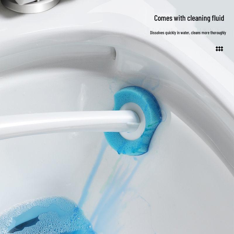 Wall-Mounted Disposable Toilet Cleaning Brush
