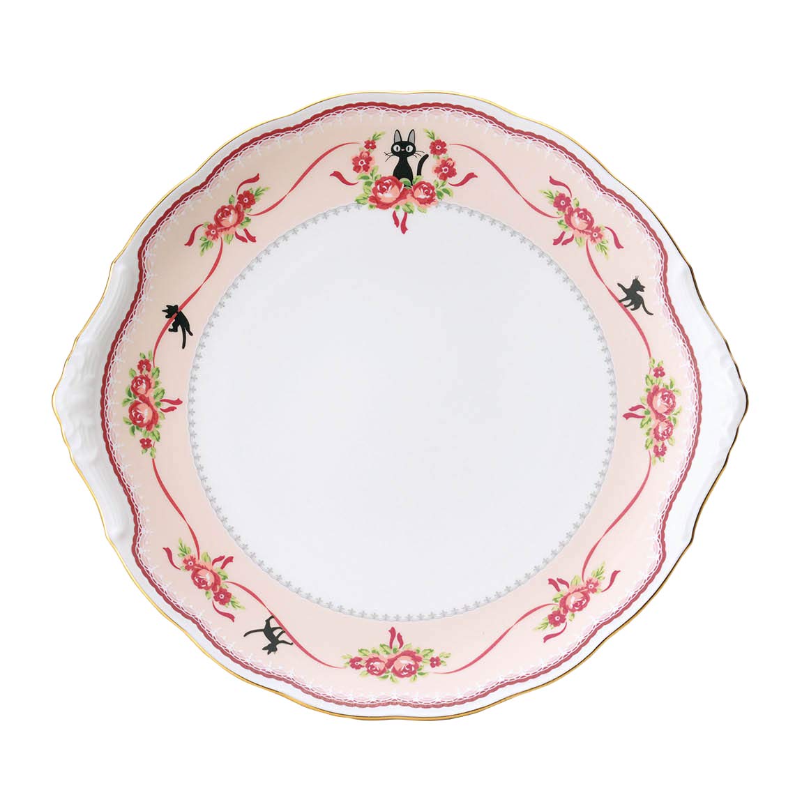 

Noritake Plate 28cm Delivery Service Pink Bone China Kiki s MJ58119/H-612L