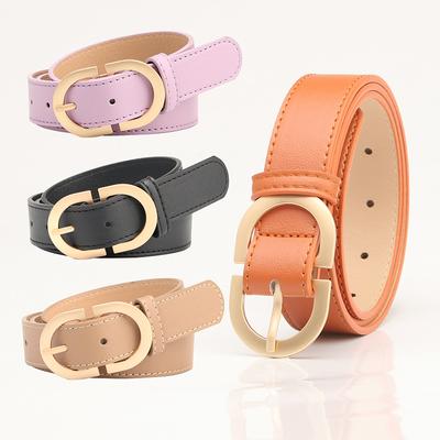 New Korean Style Versatile Women's Belt Trendy Coat Belt Women's Simple Bare Waist Imitation Leather