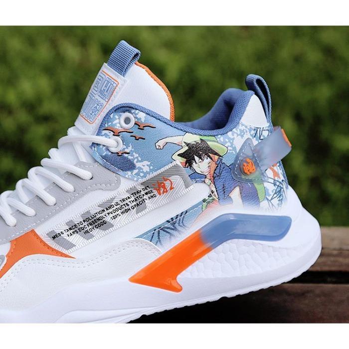 New Autumn and Winter Sports Shoes for Men's Cotton Shoes Waterproof Casual Men's Shoes Lightweight Soft Sole Student Teenager Running Shoes Shoes