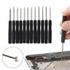 10Pcs  Portable Small Mini Screwdriver Slotted Cross Phone Repair Tool Repair Tool 2mm 3mm Steel Disassembly Screwdriver